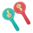 thumbnail image 1 of Pretyzoom 2-Pack Double-Sided Teacher Voting Paddles, Plastic Reusable Classroom Response Boards for Student Engagement, 1 of 6