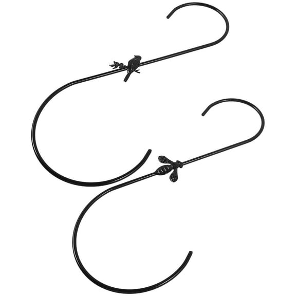 Pretyzoom 2Pcs Durable Plant Extension Hooks Hooks Hanging Garden Hooks for Outdoor