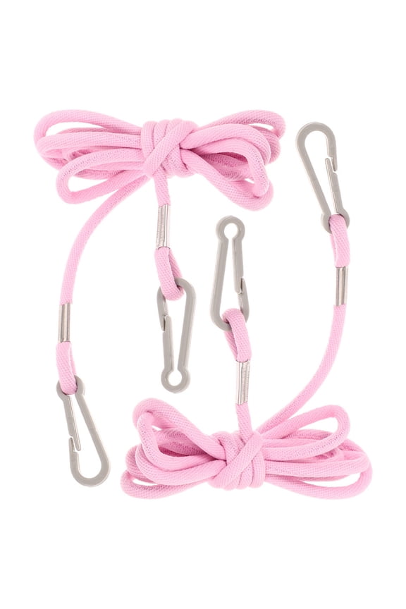 2Pcs Glove Clips For Glove Holder Nylon Pink Outdoor Use