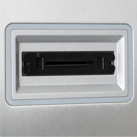 Pretyzoom 2Pcs Atm Card Slot Replacement 56Mm Grey Plastic Card Slot Guide for Atm Terminal Repair
