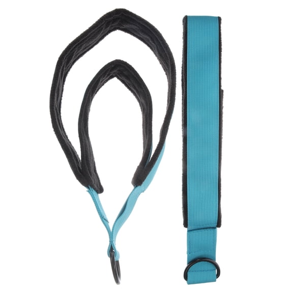 Pretyzoom 2pcs Resistance Bands for Working Out Sky-blue Yoga Stretch Belts for Outdoor Exercise