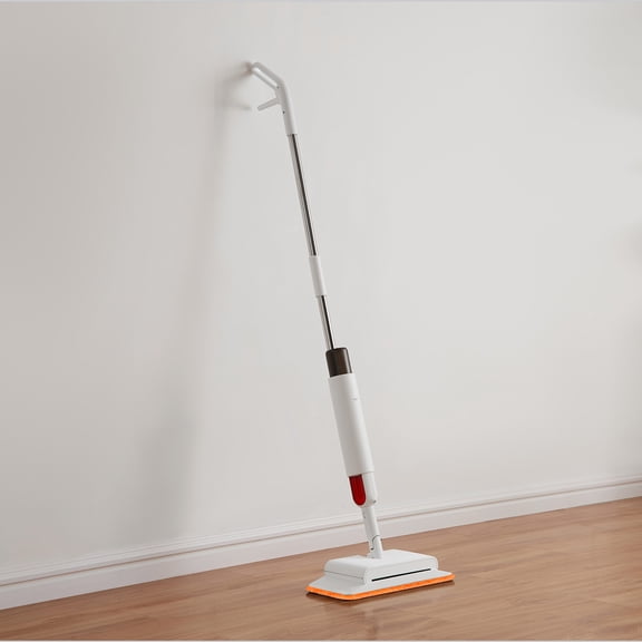 Pretyzoom 2Pcs Orange Microfiber Mop Cap with Super Fine Fiber for Cleaning Glass Tiles Marble and Laminate Floors