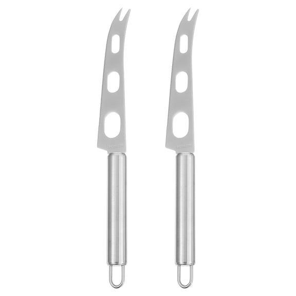 Pretyzoom Butter and Cheese Slicer, Stainless Steel, Ergonomic Handle, 2Pcs