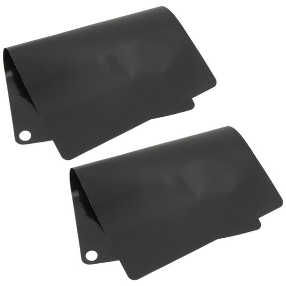Pretyzoom 2Pcs Multi Purpose Silicone Induction Cooker Mat with Hanging Hole for Kitchen Countertop