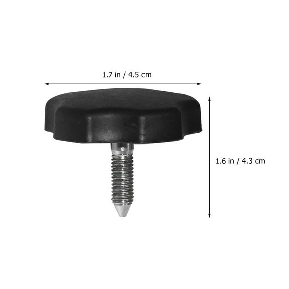 Pretyzoom 2pcs Window Frame Knob Replacement Easy Installation Durable Ergonomic Design Precision Fit Mount Pins