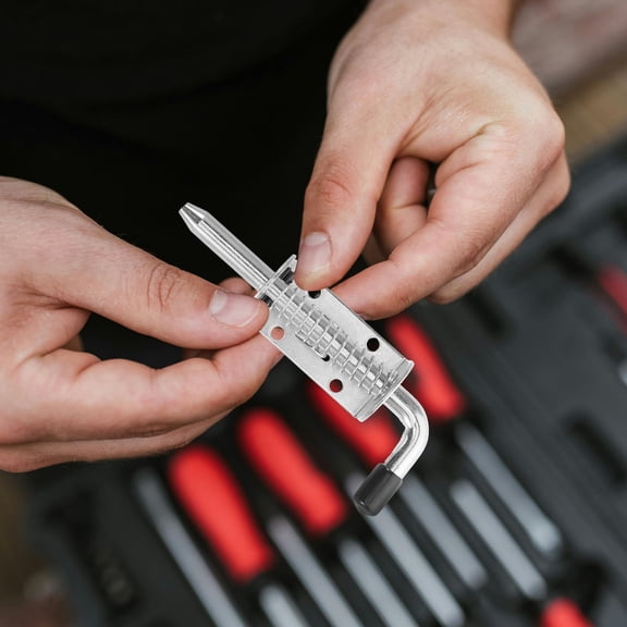 Pretyzoom 2Pcs Portable Cabinet Shelf Holder Pins with Spring Loaded Heavy Duty Design