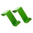 thumbnail image 1 of Pretyzoom 2Set Hooks For Towel Hanging Over Door Green Stainless Steel For Bathroom Use, 1 of 6