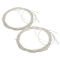 thumbnail image 1 of Pretyzoom 2Sets White Nylon Classical Guitar Strings Silverplated for Acoustic Guitar Replacement, 1 of 8