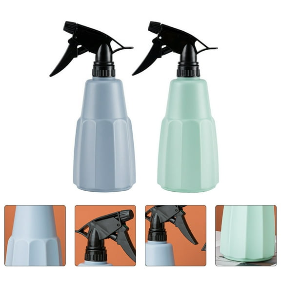 Pretyzoom 2Pcs Gardening Spray Bottles Plastic Water Sprayer Bottle for Watering Flowers
