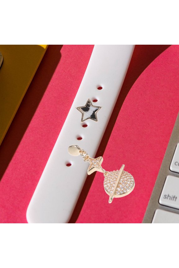 2pcs Watch Decor Delicate Watch Nails For Watchband Charms Lightweight Accessories For Straps