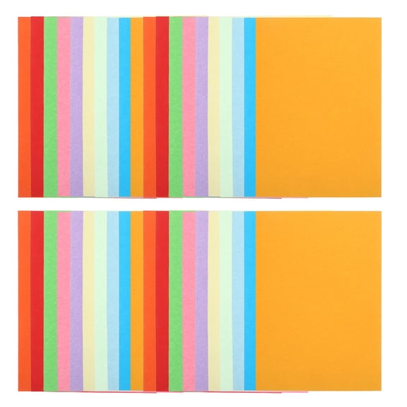 Pretyzoom 300Pcs Vibrant Assorted Color Printing Paper for Smooth Ink Absorption and Crafts