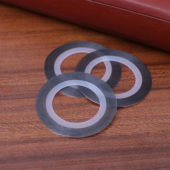 Pretyzoom 3Pcs Nail Decorations Metal Wire Strap Adhesive for Self Decoration Women