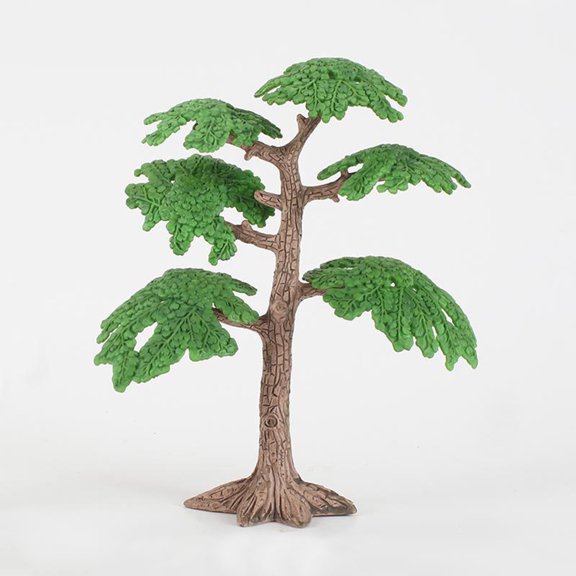 Pretyzoom 3Pcs Micro Landscape Trees Green Plastic Simulation Tree Garden Decorations for Home and Mall