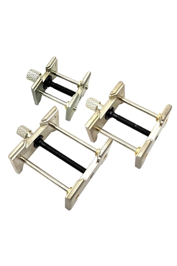 3Pcs Universal Watch Movement Holder Tool with Ergonomic Handle for Accurate Watch Repair