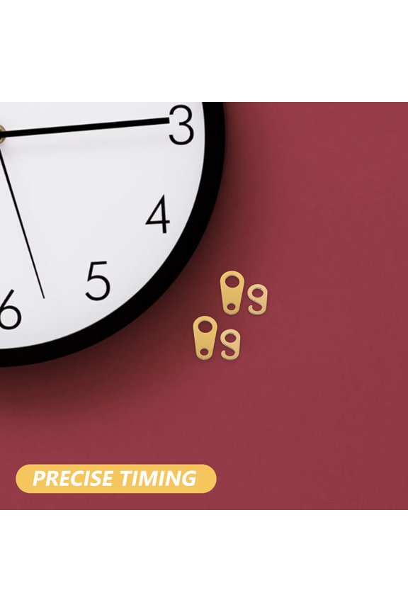 4Pcs Smooth Operation Clock Chain Tabs with Metal Hooks for Home Clock Repair