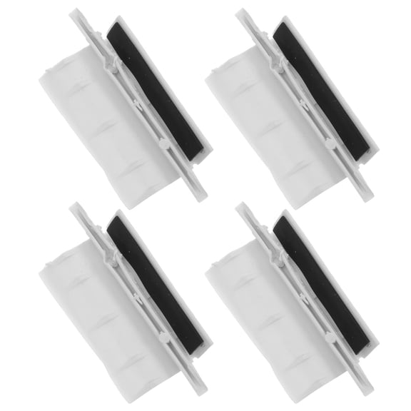 Pretyzoom 4Pcs Closet Building Tools White Sliding Door Roller Tool for Precise Wheel Alignment and Smooth Adjustment
