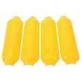 thumbnail image 1 of Pretyzoom 4Pcs Plastic Corn Dish Yellow Home Use Snack Serving Plate and Reusable Tray, 1 of 6