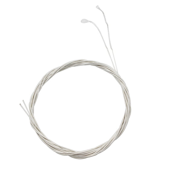 Pretyzoom Musical Instrument Accessories Oud White Nylon 5Pcs with Excellent Sound Quality