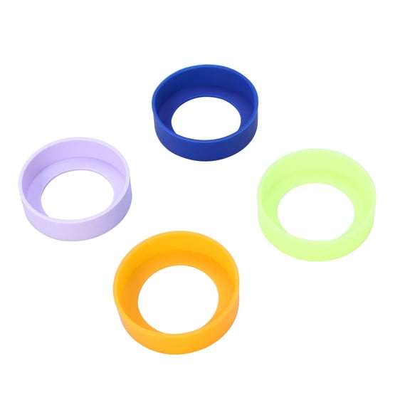 Pretyzoom Silicone Trivets Mat Insulation Mat Heat Resistant Assorted Color 5Pcs