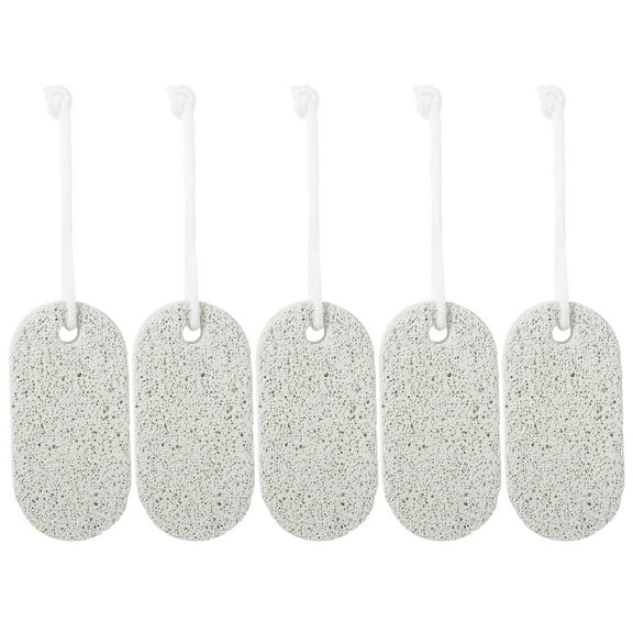 Pretyzoom 5Pack Bunny Chew Toys for Rabbits Light Grey Volcanic Rock for Daily Life