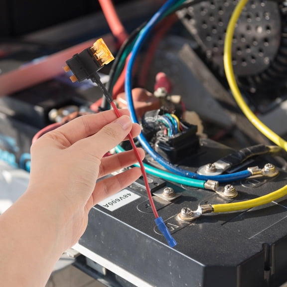 Pretyzoom Mini Fuse Block Car Electrical System Automotive Fuse Tap 5pcs