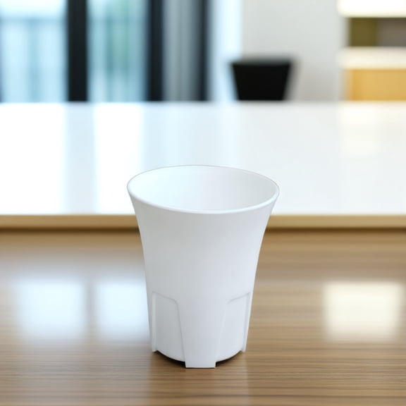 Pretyzoom Root Control Flowerpot plastic planter White 6Pcs