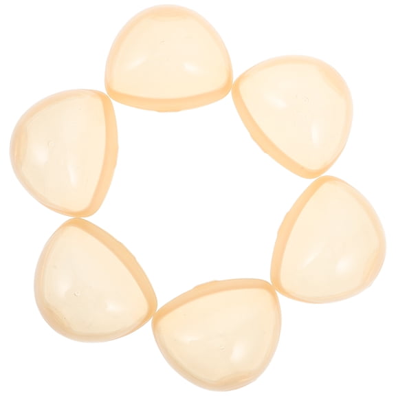 Pretyzoom 6Pcs Portable Design Pacifier Storage Container Coffee Plastic Travel Friendly Home Use