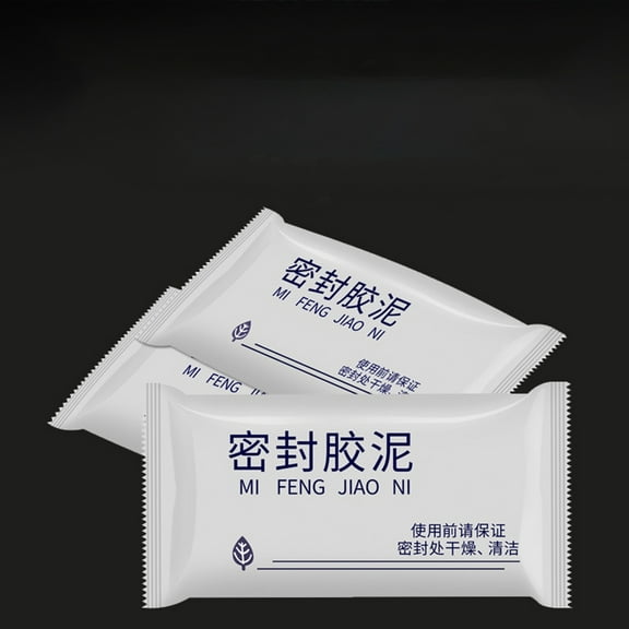 Pretyzoom 1Set Tube Sealant Paste Rubber Clay for Air Conditioner Wall Cavity Fixing