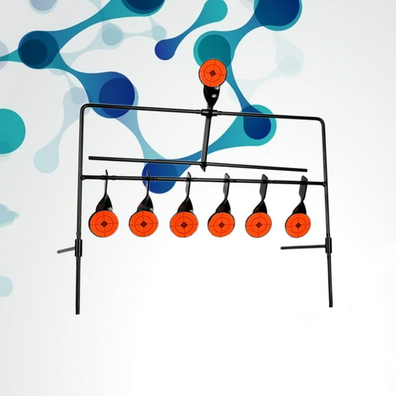 Pretyzoom Durable Steel Shooting Target for Hunting Practice with Dual Side Auto Reset