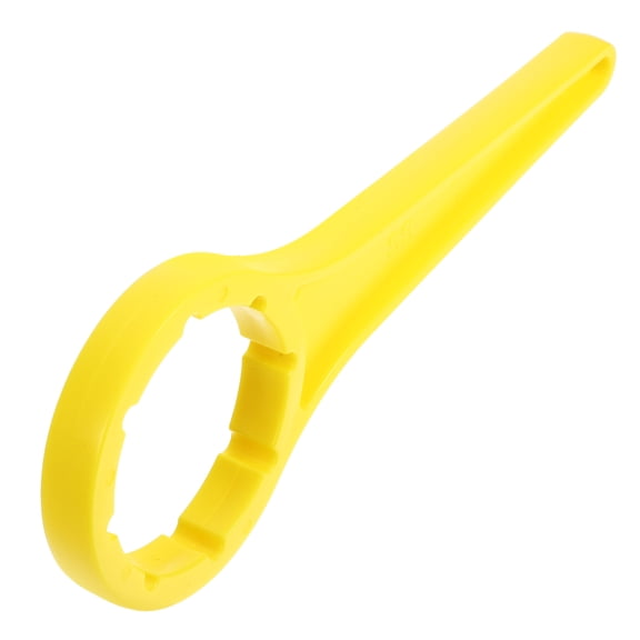 Pretyzoom Barrel Opener Wrench Cap Remover Plastic Yellow Industrial Use 1Pack