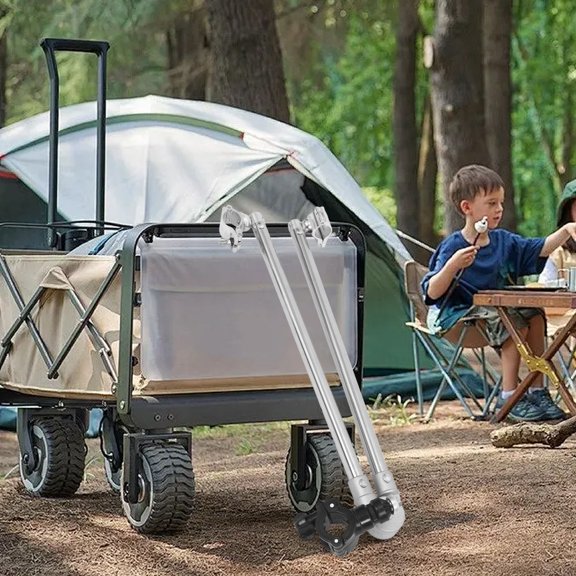 Pretyzoom Bike Trailer Hitch Adapter Metal Coupling for Wagon Carts with Quick Release and Retractable Feature