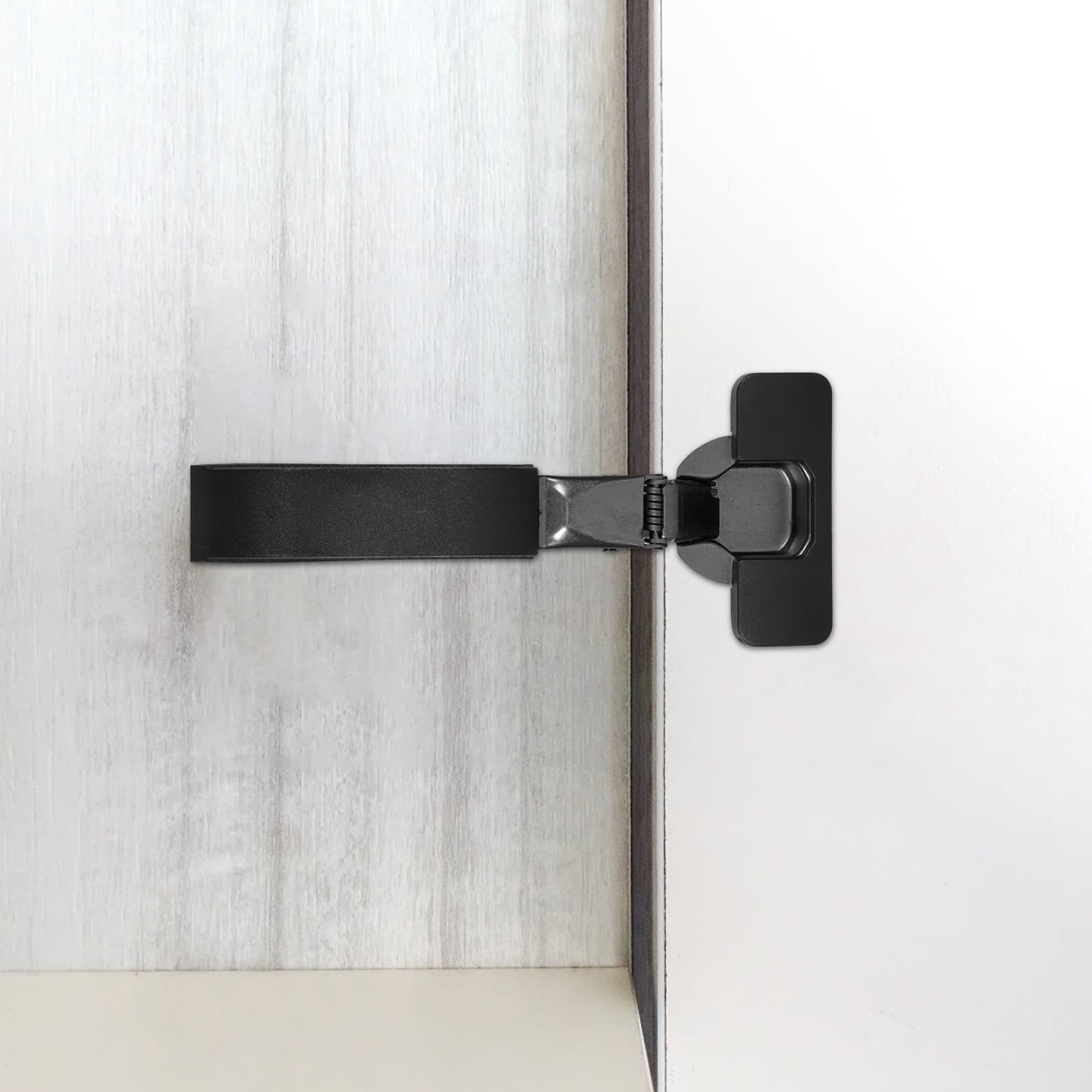 PRETYZOOM 4-Pack Soft Close Cabinet Hinges – Adjustable Lift Support Hinges For Cupboard Doors, Iron Construction, Multi-Finish