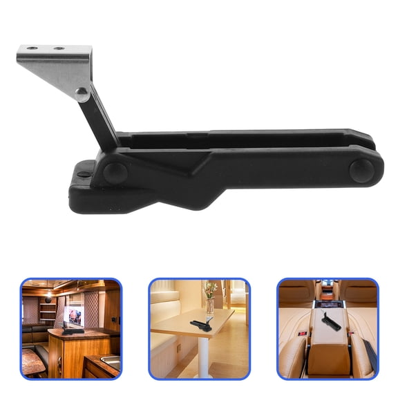 Pretyzoom Boat Compartment Latch Rubber Draw Latch Black Flexible 1Pack