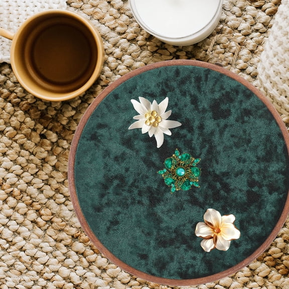 Pretyzoom Multicolor Velvet Brooch Pin Display Board Organizers for Wall Hanging Storage and Display