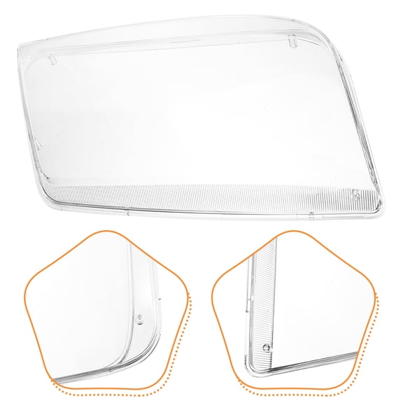 Pretyzoom Car Headlight Guard Sturdy Pc Headlamp Lampshade Assorted Color for Clear Illumination