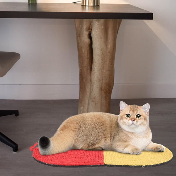 Pretyzoom Reusable Cat Scratching Board for Indoor Cats Featuring Sturdy Natural Sisal