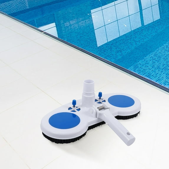 Pretyzoom Cleaning Sucker for Pool Plastic Pool Cleaning Brush 1Set