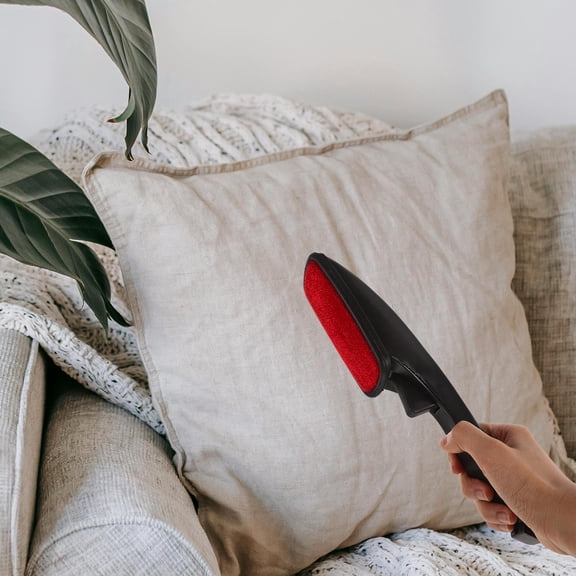 Pretyzoom Static Black Clothes Lint Brush Reusable for Pet Hair Dust and Lint Removal