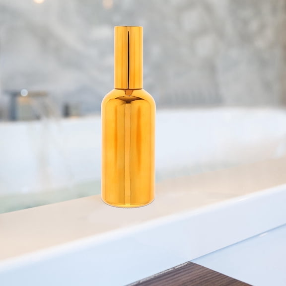 Pretyzoom Golden Glass Cocktail Spray Bottle Reusable and Easy to Carry