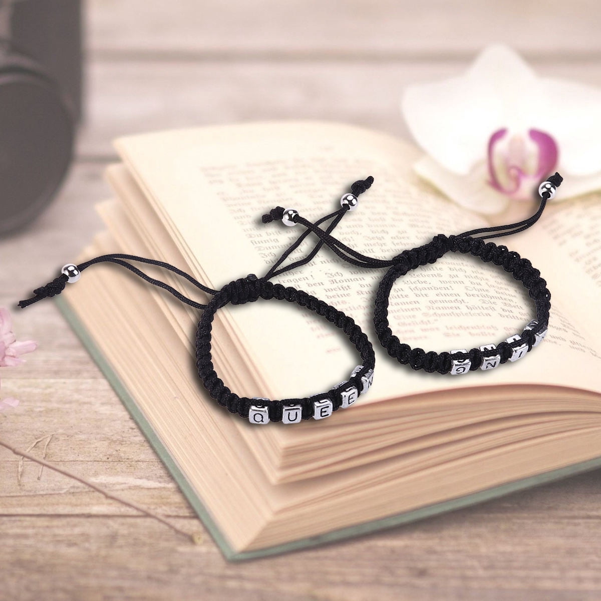 Friendship Bracelets Bracelet Connect Couple Vibration Totwoo Couples  Bracelets, Vibrating And Light Up, Adjustable