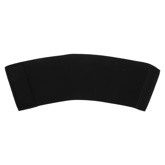Pretyzoom Stylish Black Neoprene Coffee Sleeve with Easy Closure Design