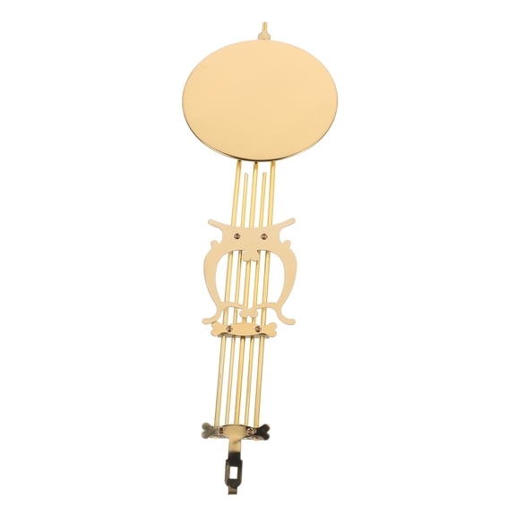Pretyzoom Golden Metal Pendulum for Wall Clock, Fine Workmanship, Home Use