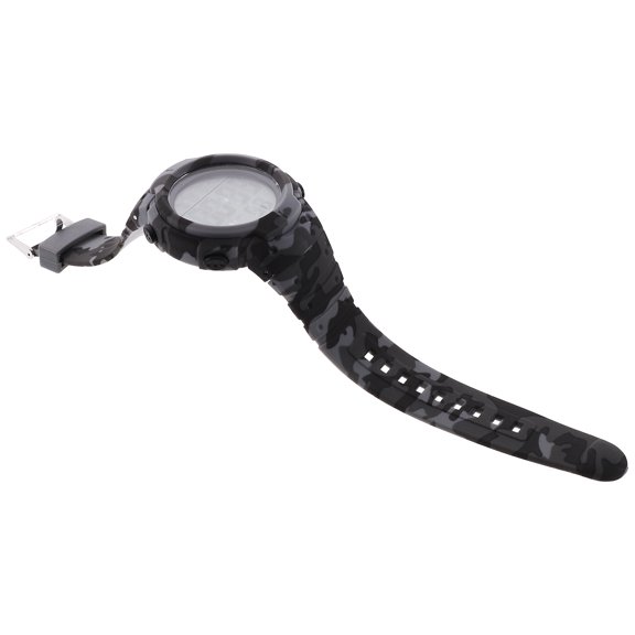 Pretyzoom Digital Watches for Men Waterproof Digital Sports Watch Camouflage Grey 1Pcs