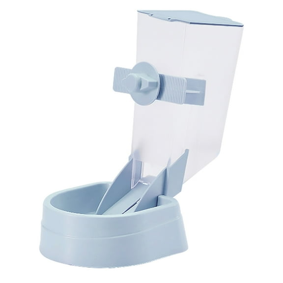 Pretyzoom Dog Kennel Feeder Hanging Bowl Prevent Spills 1Pcs