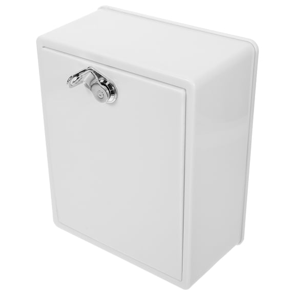 Pretyzoom Door Mounted Mailbox Milk Box ABS Minimalistic WallMounted 1Set