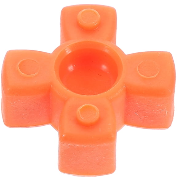 Pretyzoom Orange Flexible Rubber Plum Coupling Insert for Cnc Machine Fittings and Accessories