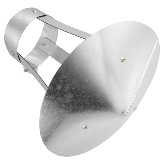 Pretyzoom Heavy Duty Iron Chimney Cover Rainproof Protector for Home Roof Ventilation