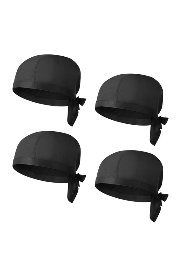 Food Service Chef Hats Black Chef Hats for Adults Quick Drying for Workshop Use