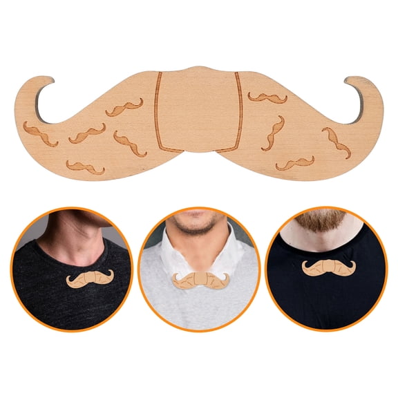 Pretyzoom Men's Beige Wood Bow Tie with Polished Finish for Weddings and Party Wear
