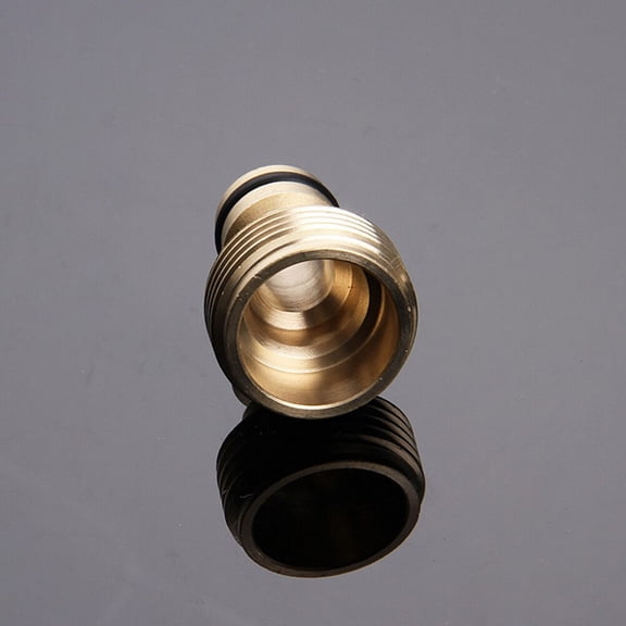 Pretyzoom Quick Connect Brass Hosepipe Connectors for Garden Hose Usage 1Pcs